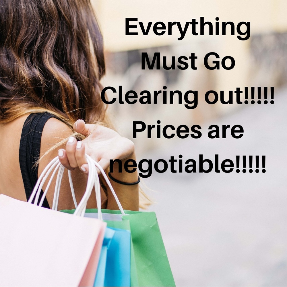 Everything MUST GO! CLEARING OUT THIS WEEK! Negotiate your price!!!